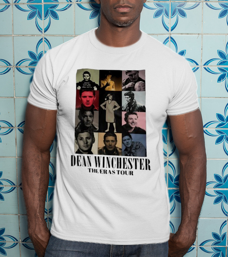 Dean Winchester The Eras Tour Supernatural TV Show T-Shirt
