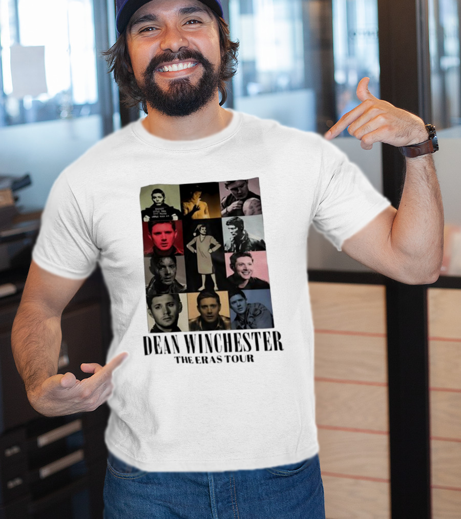 Dean Winchester The Eras Tour Supernatural TV Show T-Shirt