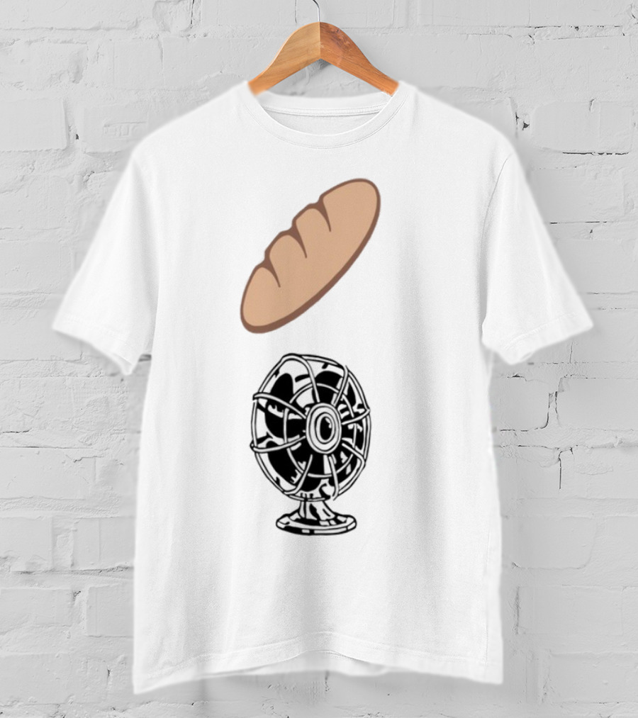 James B. Jones Breadfan Baguette And Fan Icon T-Shirt