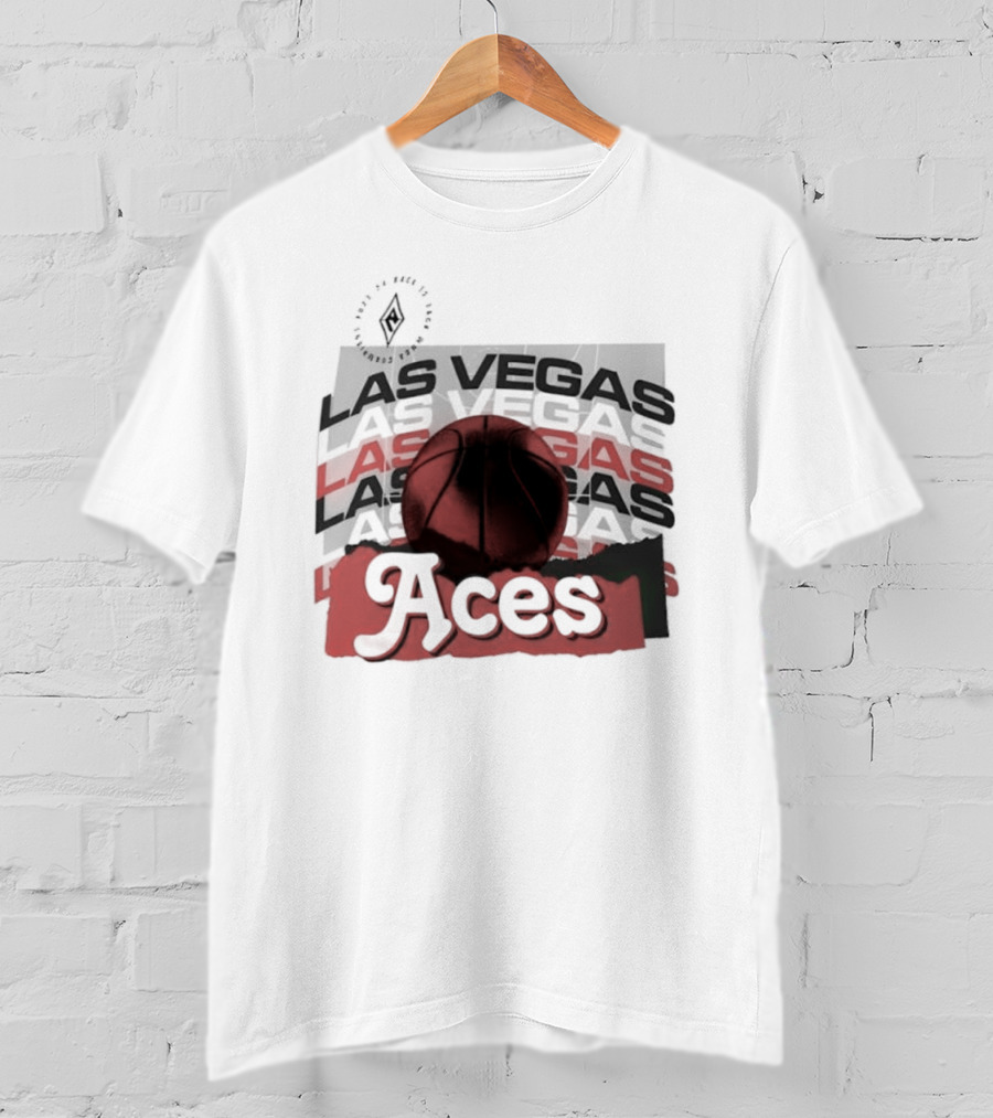 Las Vegas Aces Basketball 2025 WNBA Playoffs Power Forward Team Spirit T-Shirt