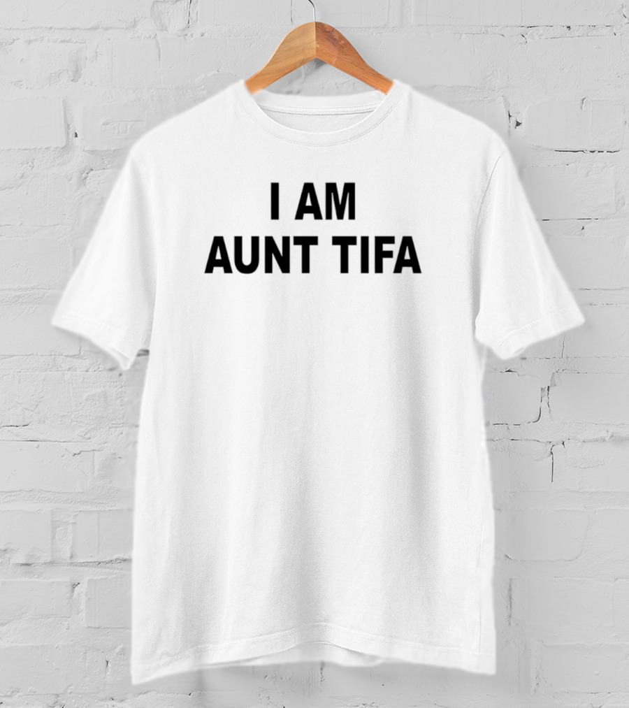 Michael Chudzik I Am Aunt Tifa Adventure Fantasy Mashup T-Shirt