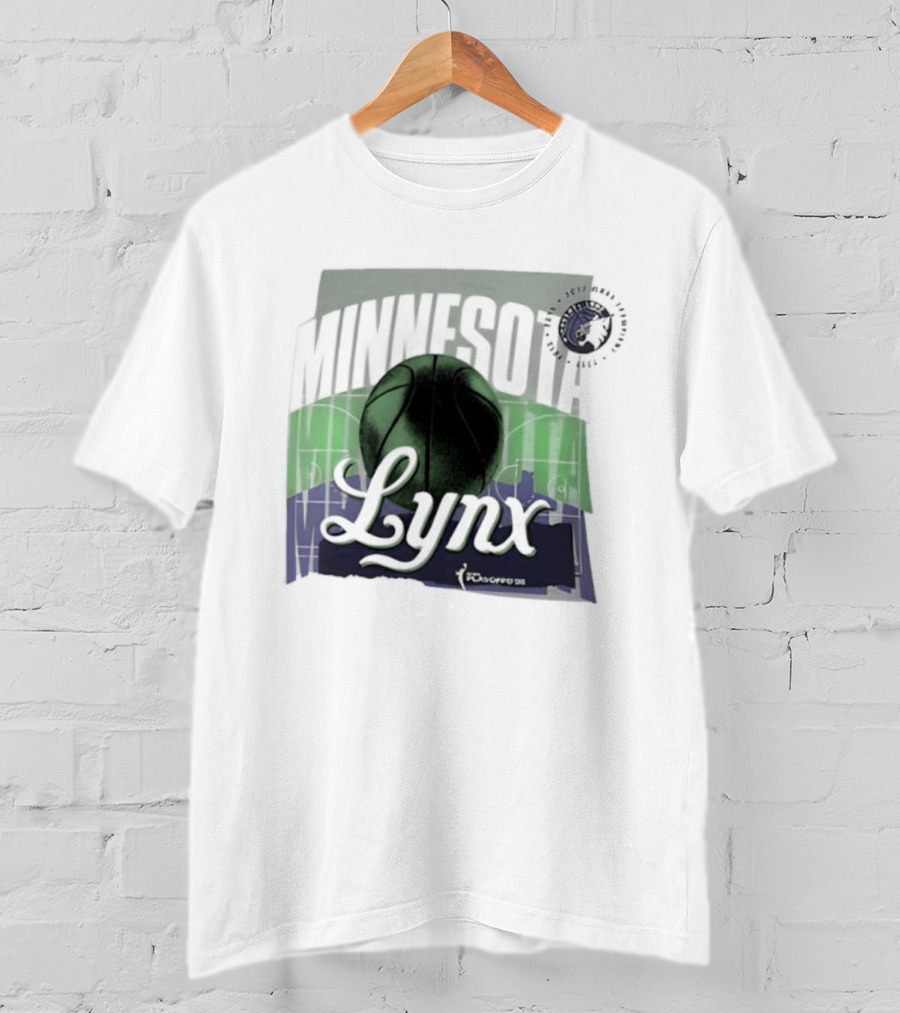 Minnesota Lynx Playoffs 2025 Power Forward WNBA T-Shirt