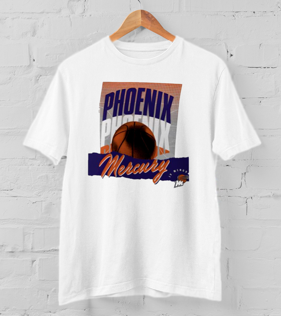 Phoenix Mercury Basketball 2025 WNBA Playoffs Power Forward T-Shirt