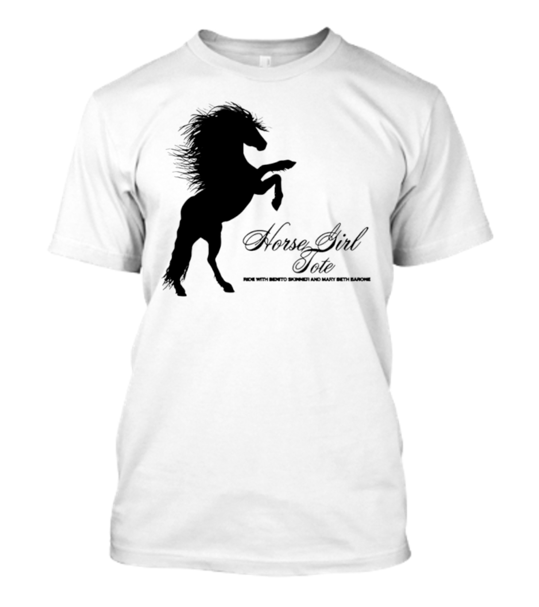 Ride Horse Cowgirl Country Girls Love Cowboys T-Shirt