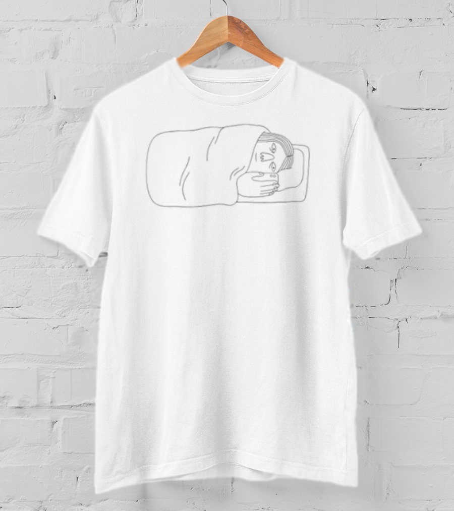 Birnenhirn Brainrot Sleep Comic Style Drawing T-Shirt