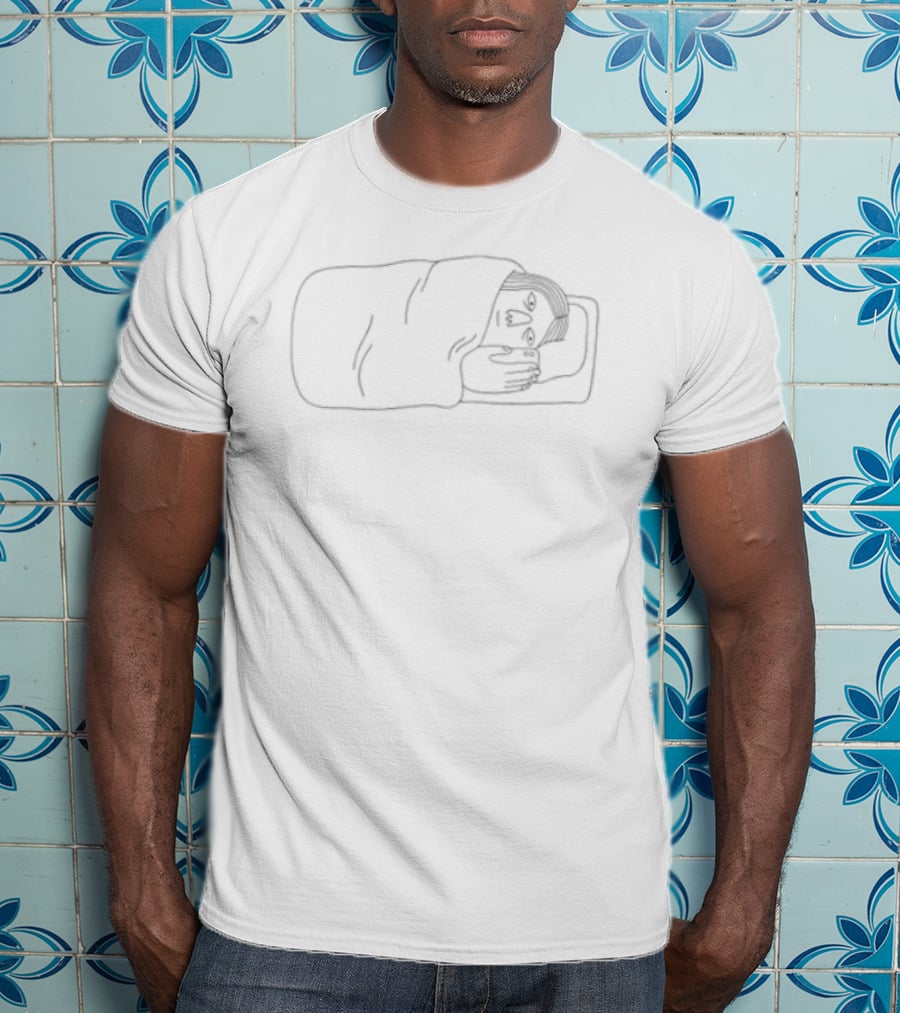 Birnenhirn Brainrot Sleep Comic Style Drawing T-Shirt