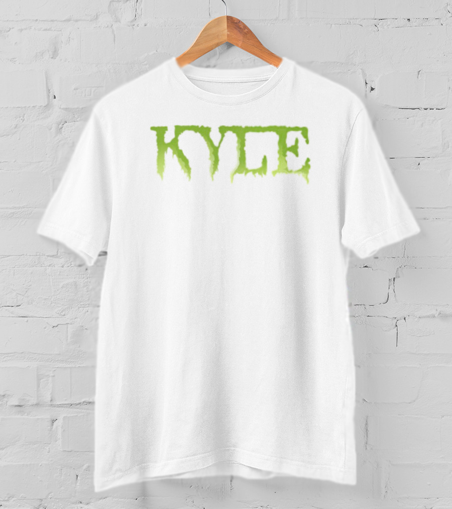 Send It Kyle Bold Green Typography T-Shirt