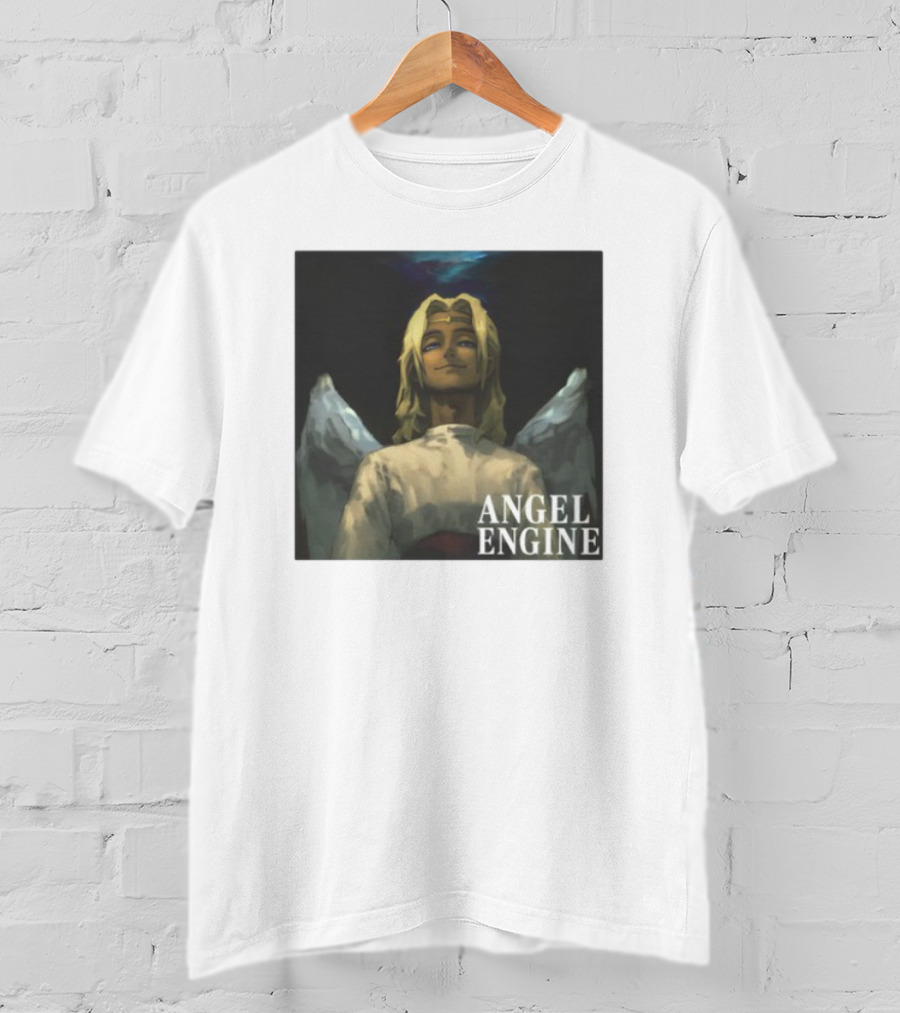 Angel Engine Uriel Angelic Wings Character T-Shirt