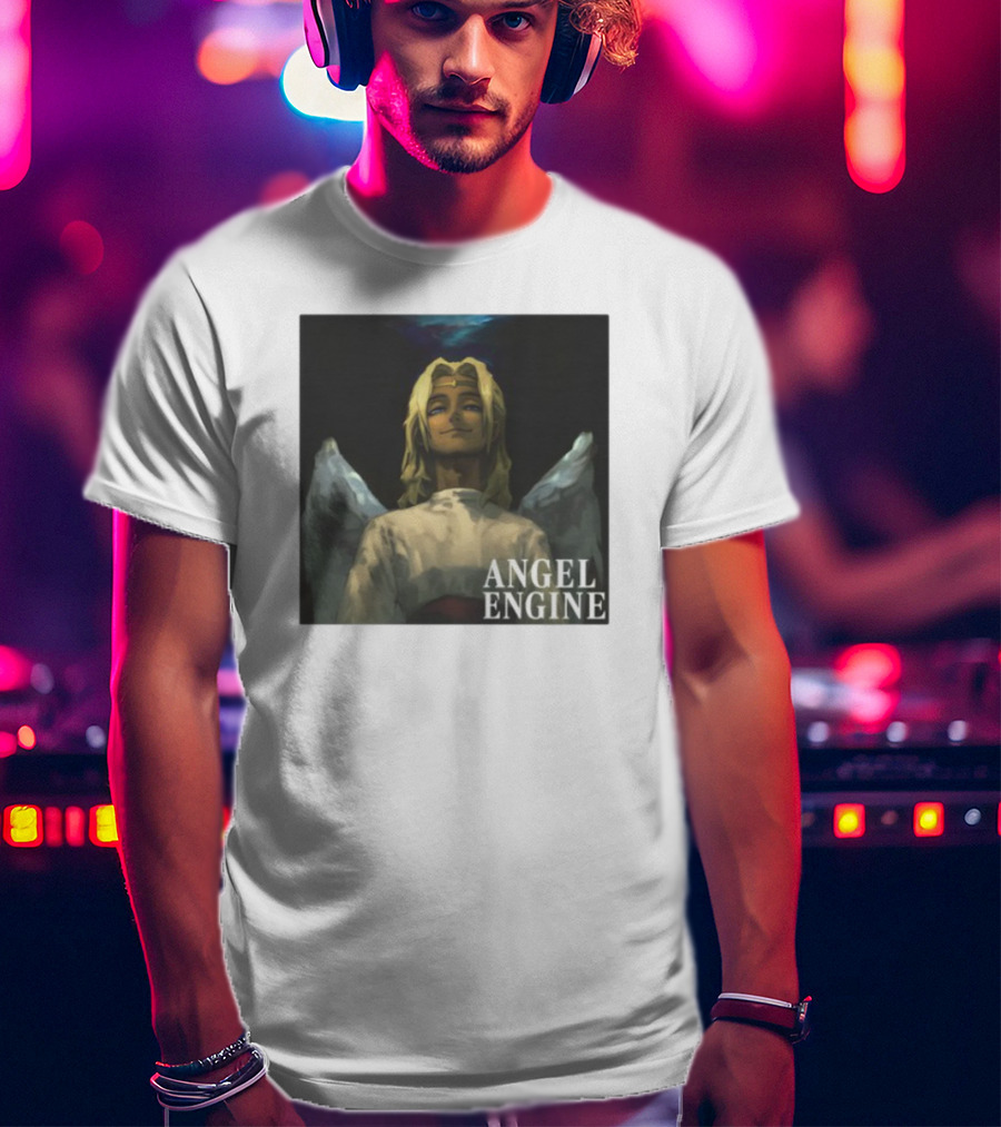 Angel Engine Uriel Angelic Wings Character T-Shirt