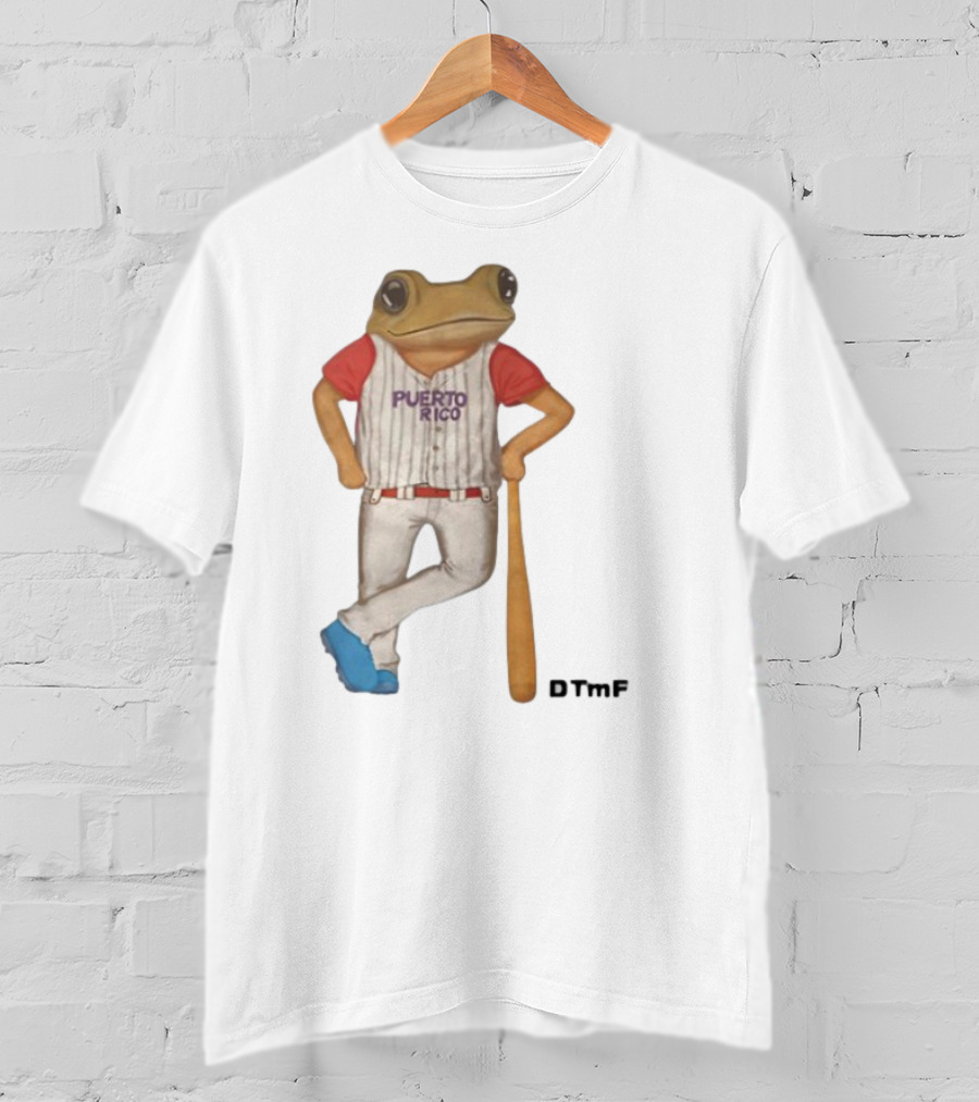 Bad Bunny DTMF Coquí Puerto Rico Baseball T-Shirt