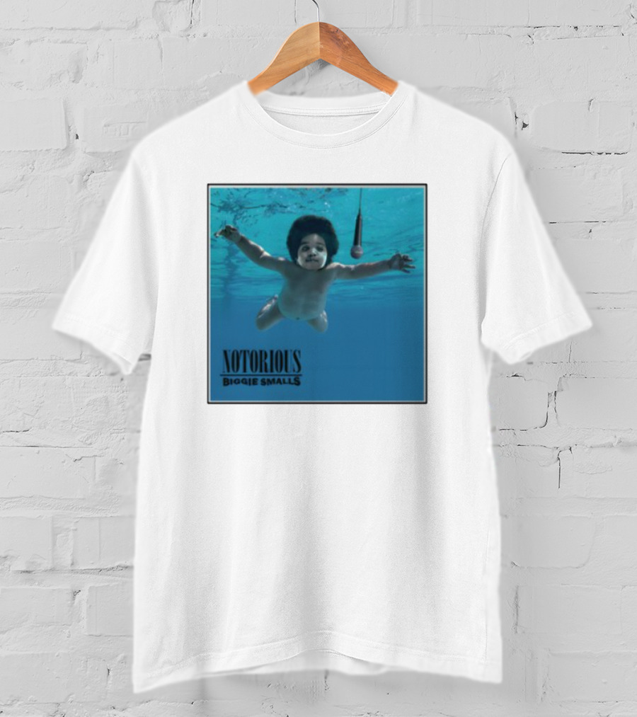 Eggs Tyrone Notorious Biggie Smalls Baby Swimming Microphone T-Shirt