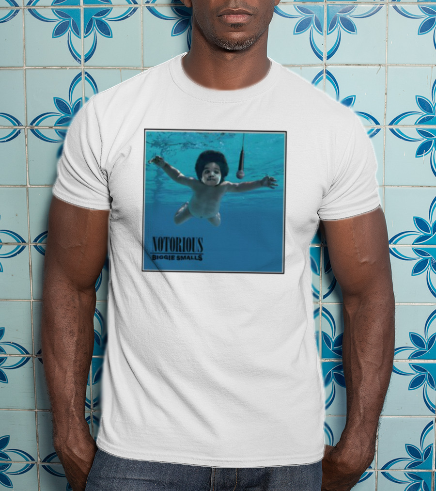Eggs Tyrone Notorious Biggie Smalls Baby Swimming Microphone T-Shirt