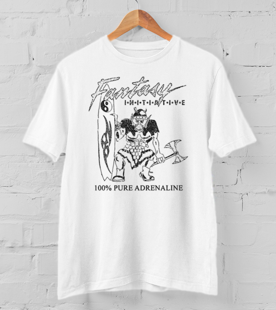 Fantasy Initiative 100 Pure Adrenaline Viking Warrior T-Shirt