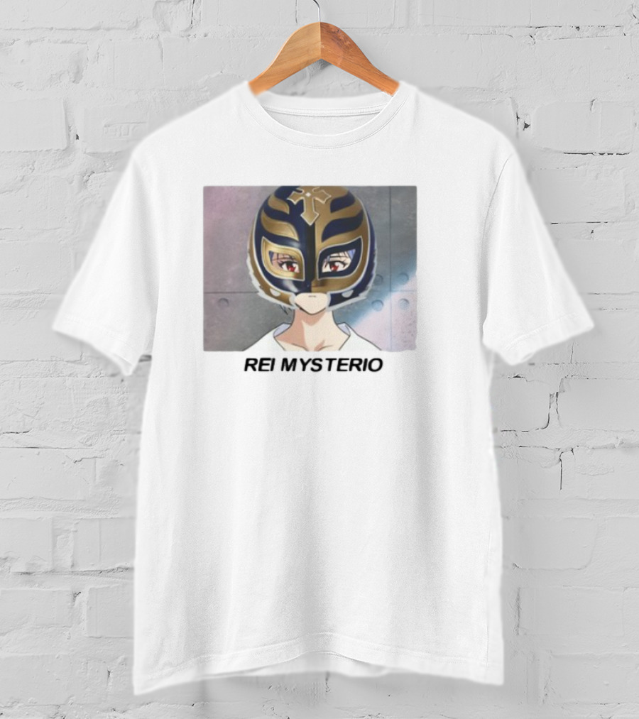 Goofyahhtees Rei Mysterio Anime Mask Fusion T-Shirt