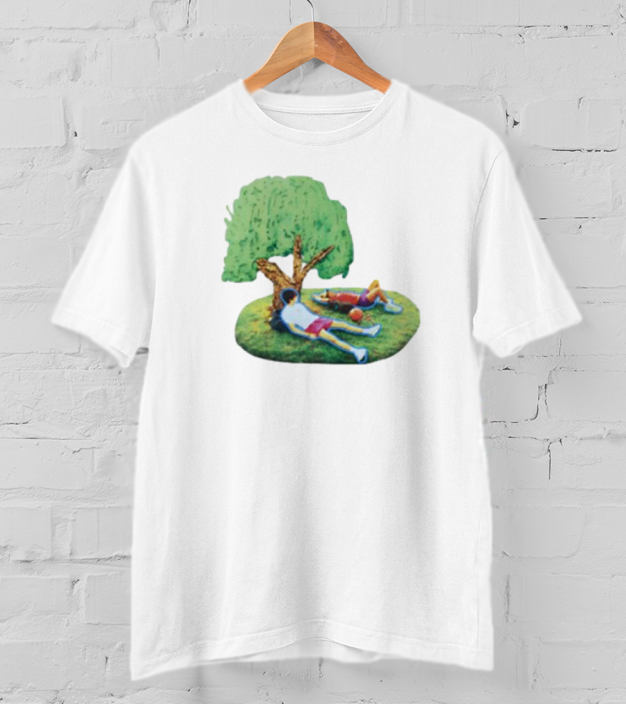 Slushynoobz Tree Relaxing Under Summer Shade With Friends T-Shirt