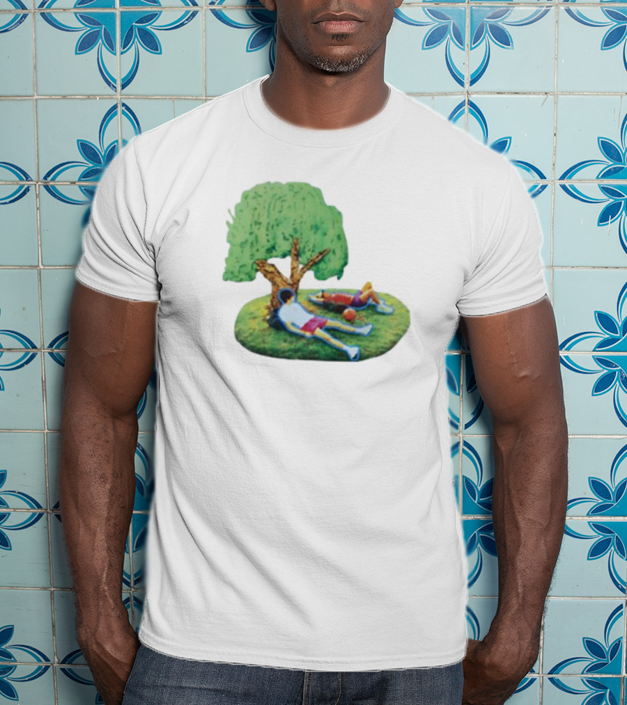 Slushynoobz Tree Relaxing Under Summer Shade With Friends T-Shirt