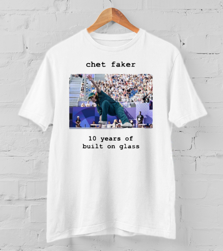 Chet Faker 10 Years Of Built On Glass Breakdancer Performance Event T-Shirt