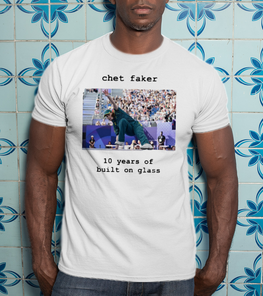 Chet Faker 10 Years Of Built On Glass Breakdancer Performance Event T-Shirt