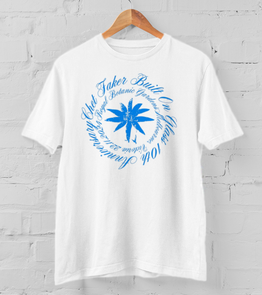 Chet Faker Built On Glass Australian Tour Melbourne 2024 T-Shirt