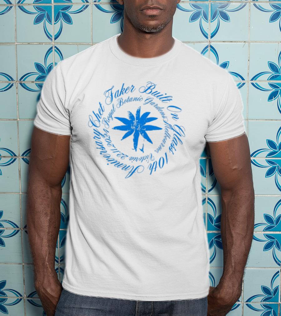 Chet Faker Built On Glass Australian Tour Melbourne 2024 T-Shirt