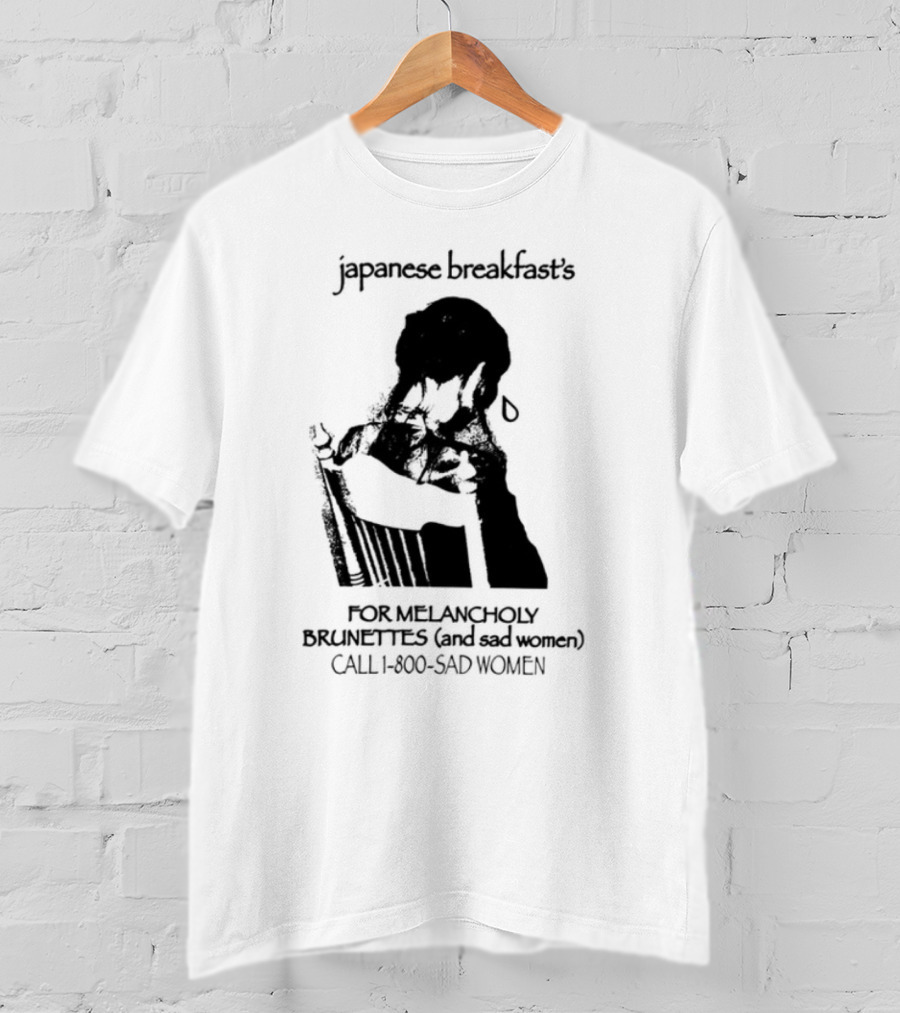 Japanese Breakfast 1-800 Crying Hotline Service T-Shirt