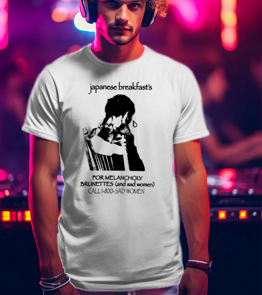 Japanese Breakfast 1-800 Crying Hotline Service T-Shirt