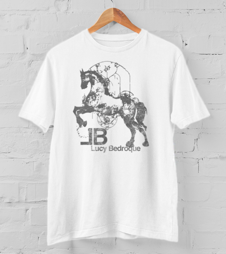 Lucy Bedroque Unmusique Horse And Carriage Motif T-Shirt