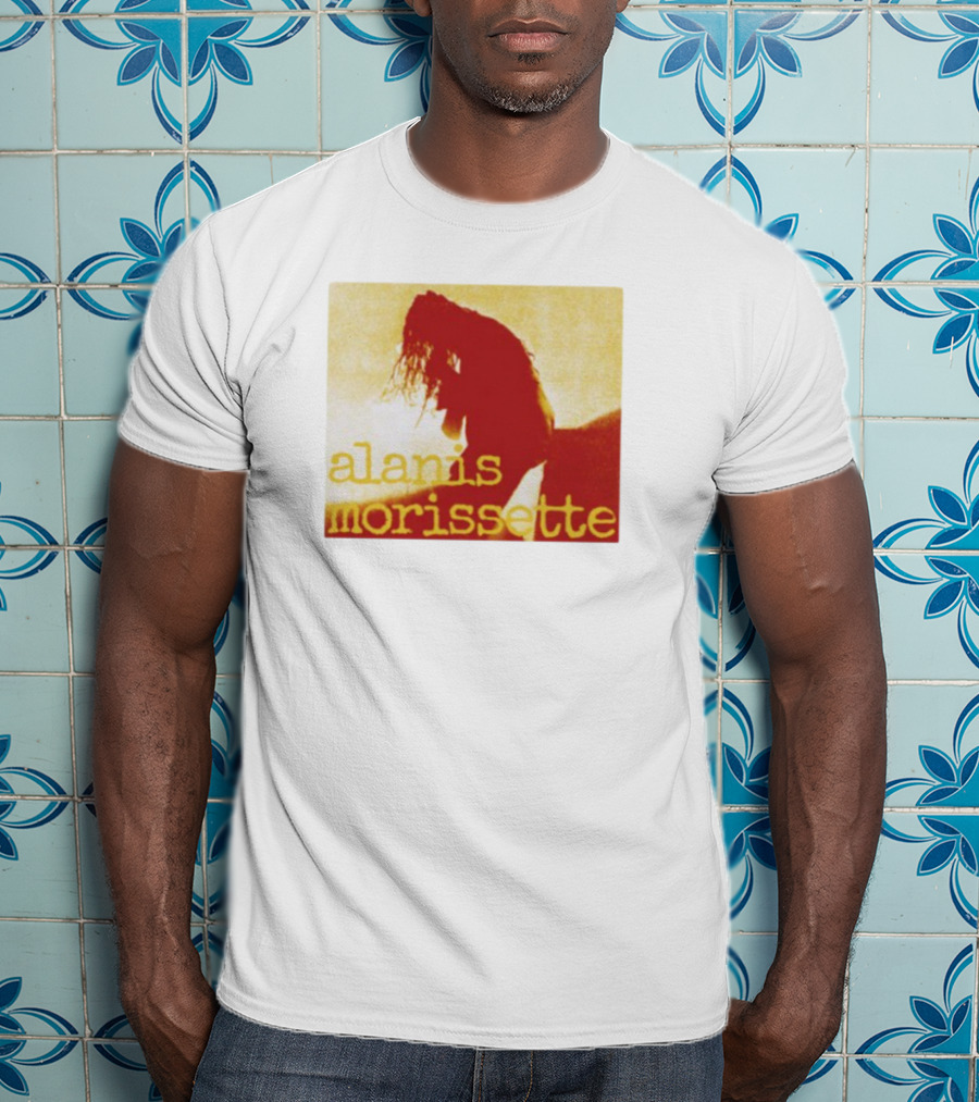 Alanis Morissette Yellow Vintage Silhouette T-Shirt