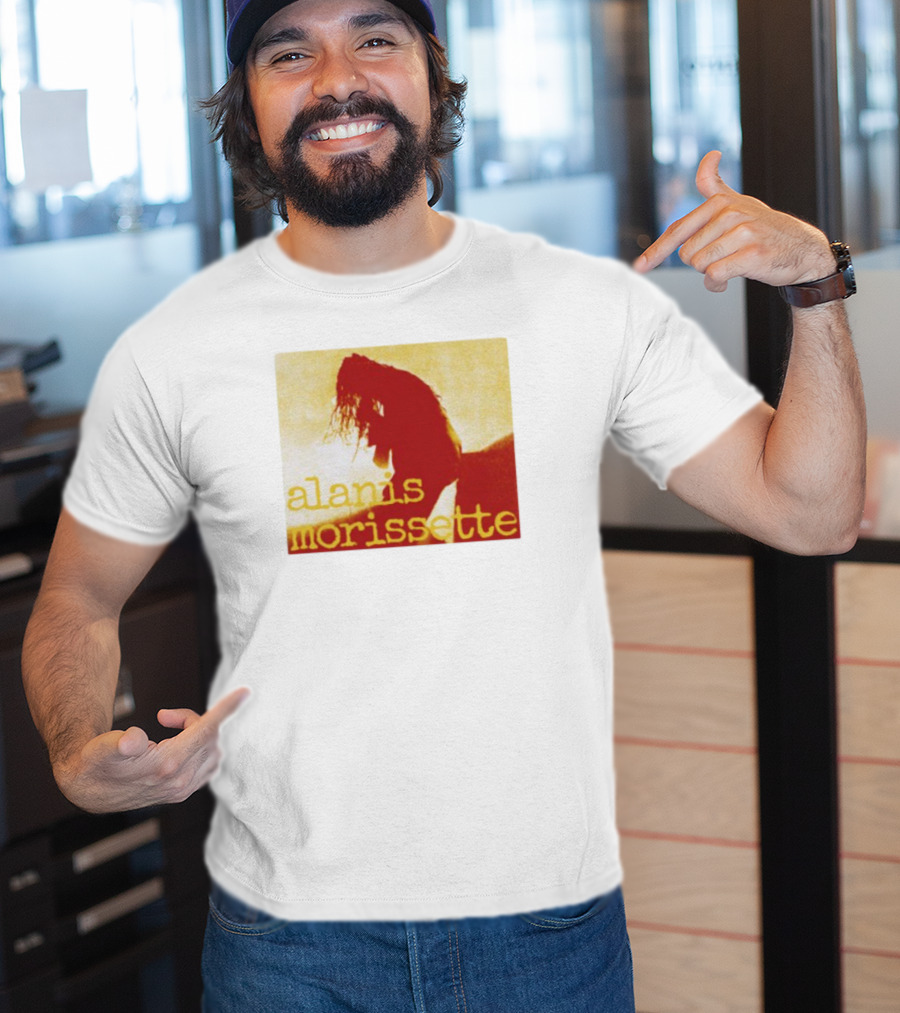 Alanis Morissette Yellow Vintage Silhouette T-Shirt