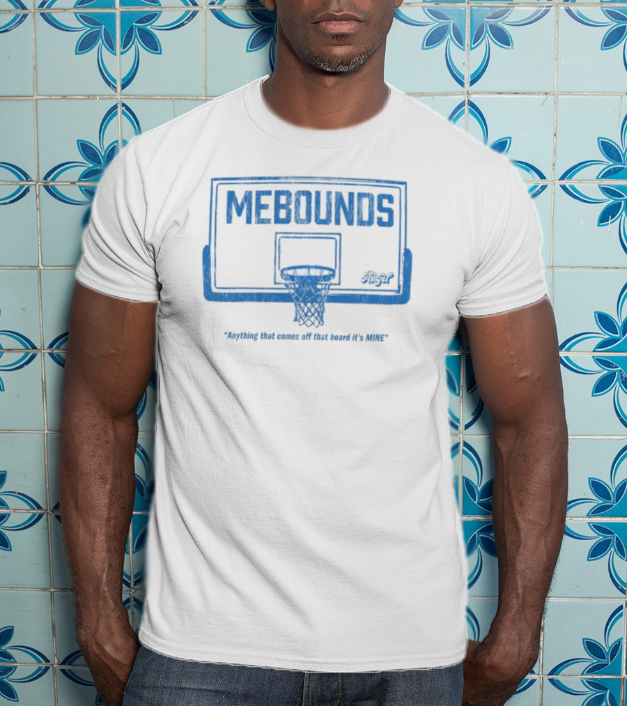 Angel Reese Mebounds Backboard With Basketball And Quote Keepin That Same Energy T-Shirt