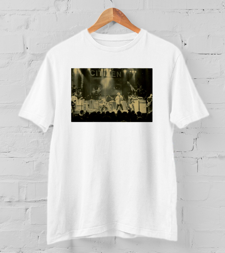 Citizen Be Mine Pull Me In Two I Will Mold Myself Just For You Concert Stage Performance Eyes Banner T-Shirt