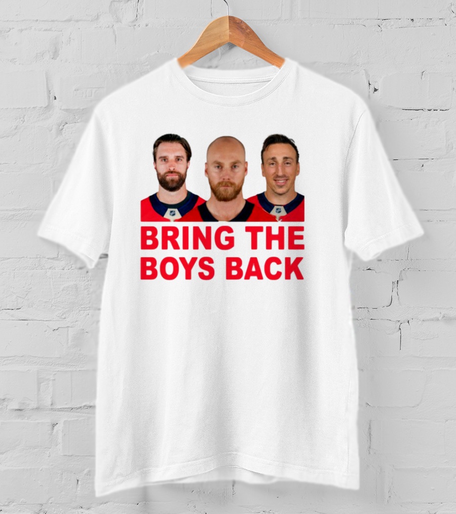 Bring The Boys Back Hockey Players Team Reunion Sports Fans T-Shirt