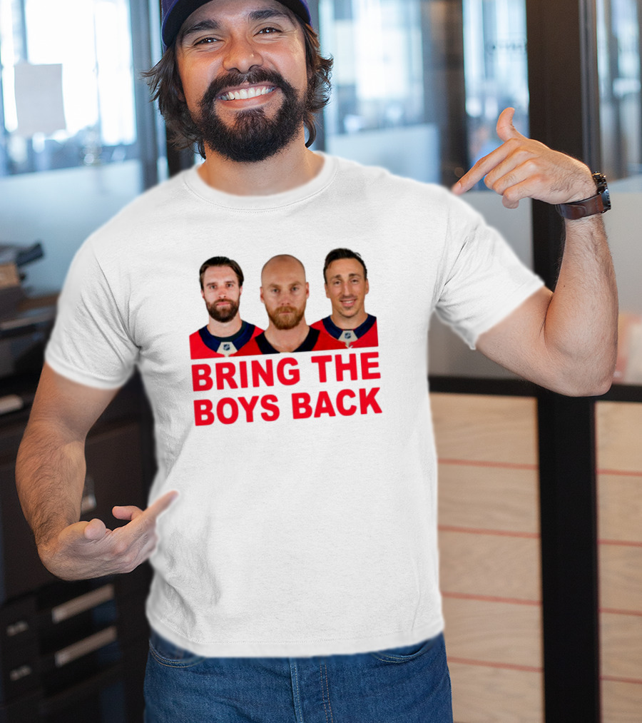 Bring The Boys Back Hockey Players Team Reunion Sports Fans T-Shirt