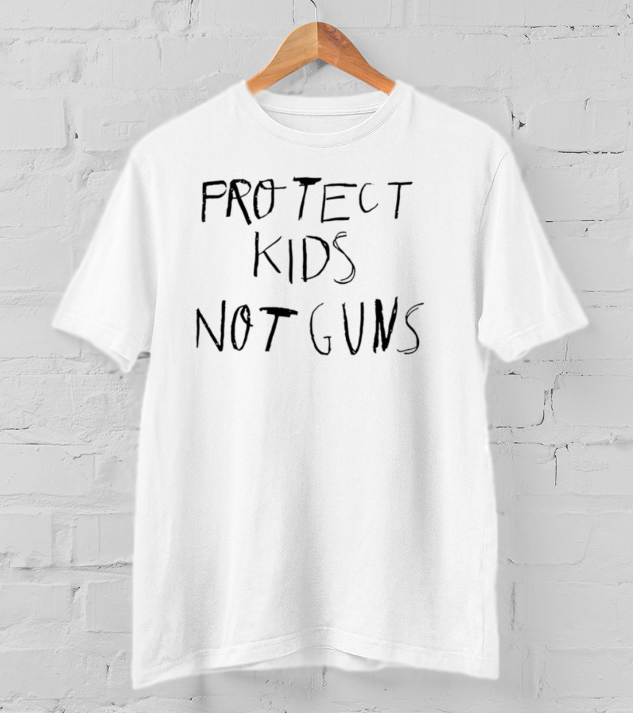 Giannis Antetokounmpo Protect Kids Not Guns Message T-Shirt