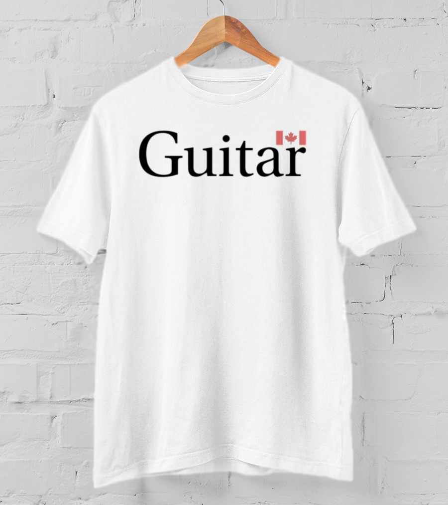 Mac Demarco Guitar Red Lotus White T-Shirt