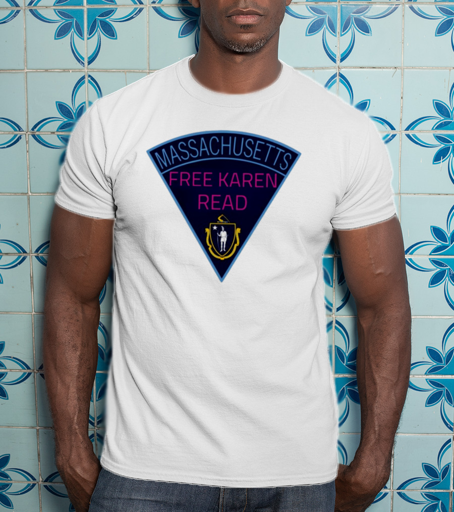 Massachusetts Free Karen Read Emblem Design T-Shirt