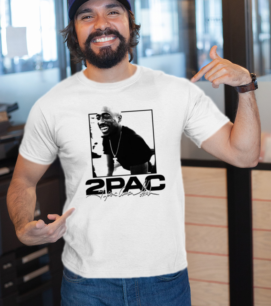 2Pac To Live And Die In LA Music Legend Tribute T-Shirt