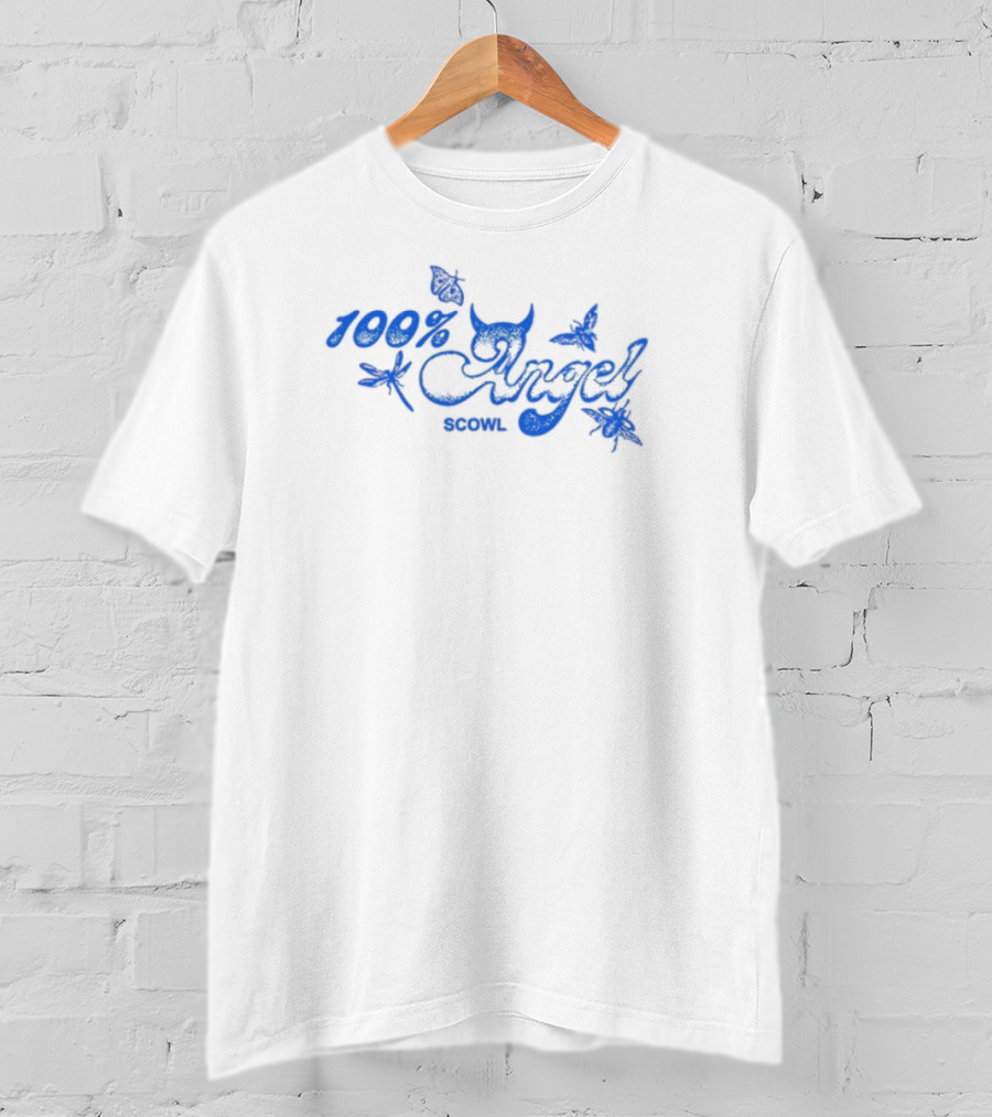 100 Angel Scowl Butterflies And Dragonfly Horns T-Shirt