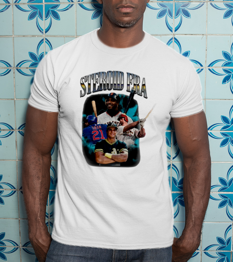 Almost Friday Steroid Era Giants Cubs Athletics Hall Of Fame Legends T-Shirt