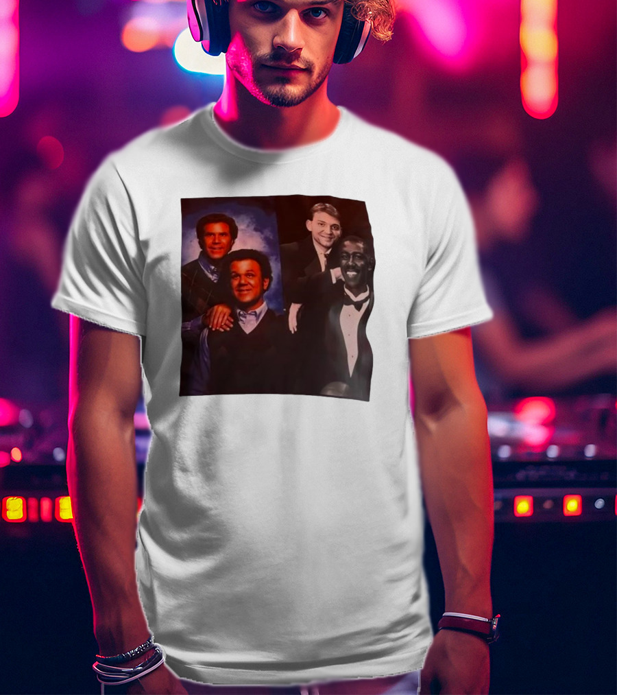Brennan Dale School Picture Step Brothers Inspired Collage T-Shirt