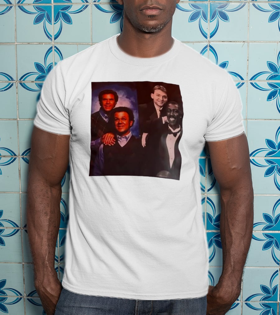 Brennan Dale School Picture Step Brothers Inspired Collage T-Shirt
