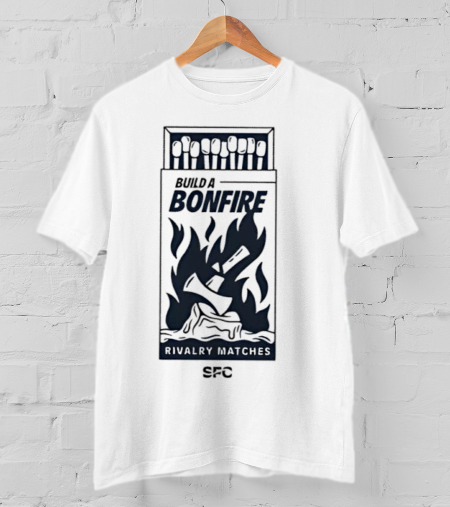 Bonfire Rivalry Matches SFC Build T-Shirt
