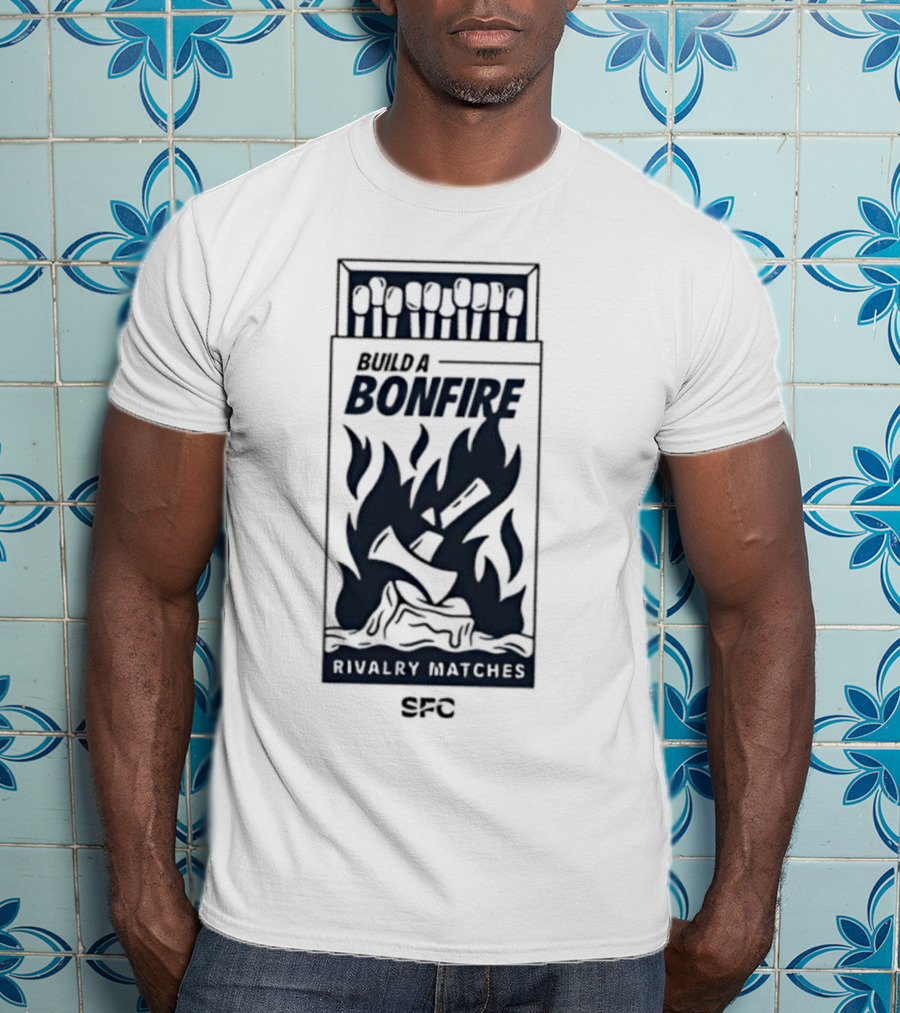 Bonfire Rivalry Matches SFC Build T-Shirt