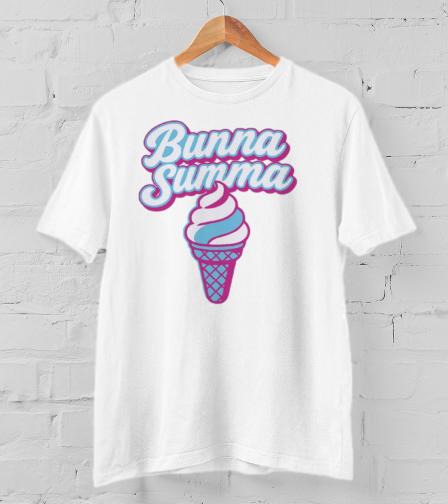 Bunna Summa Ice Cream Cone T-Shirt