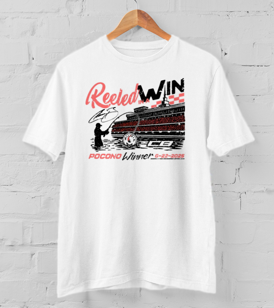 Chase Briscoe Reeled In Pocono Win 06-26-2022 T-Shirt