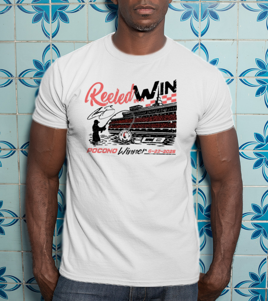 Chase Briscoe Reeled In Pocono Win 06-26-2022 T-Shirt
