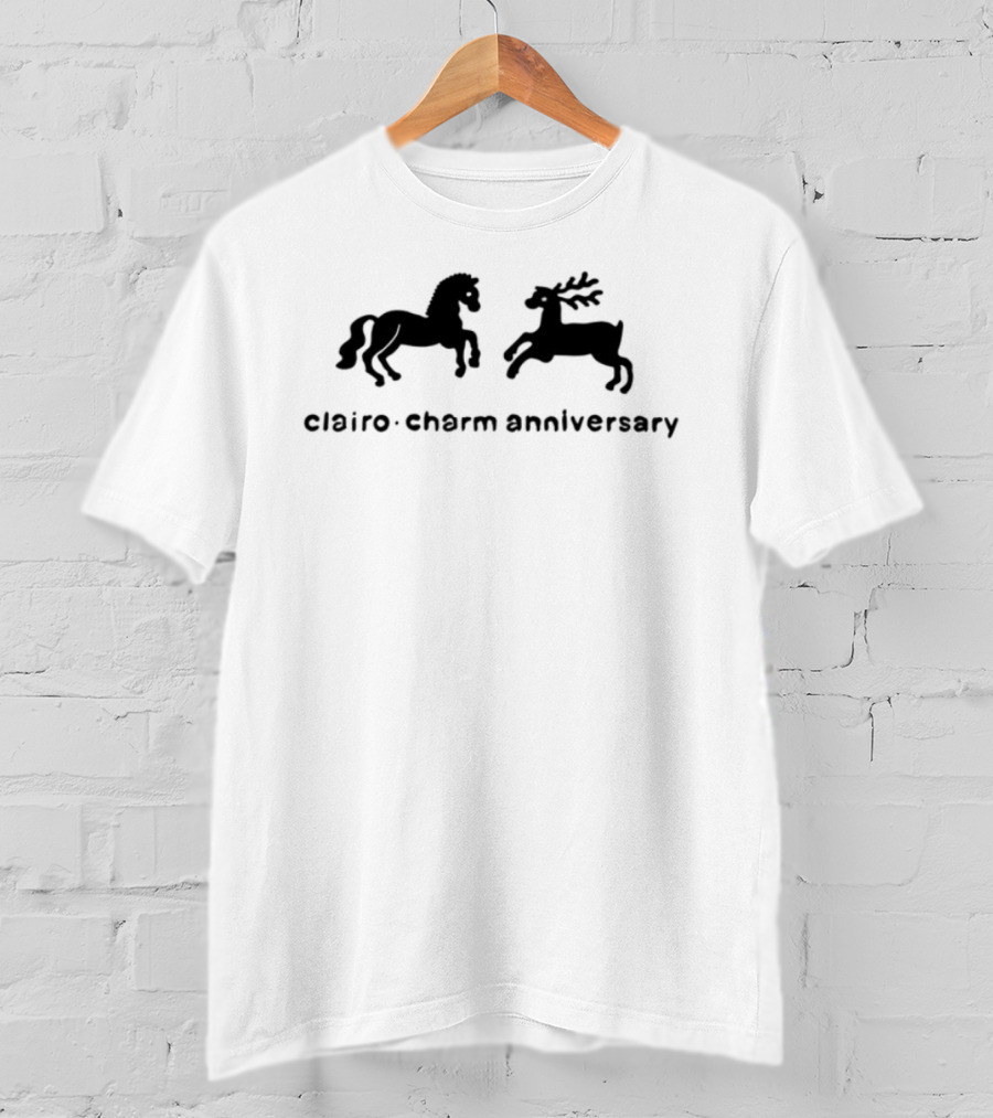 Clairo Charm Anniversary Lion And Horse Wildlife T-Shirt