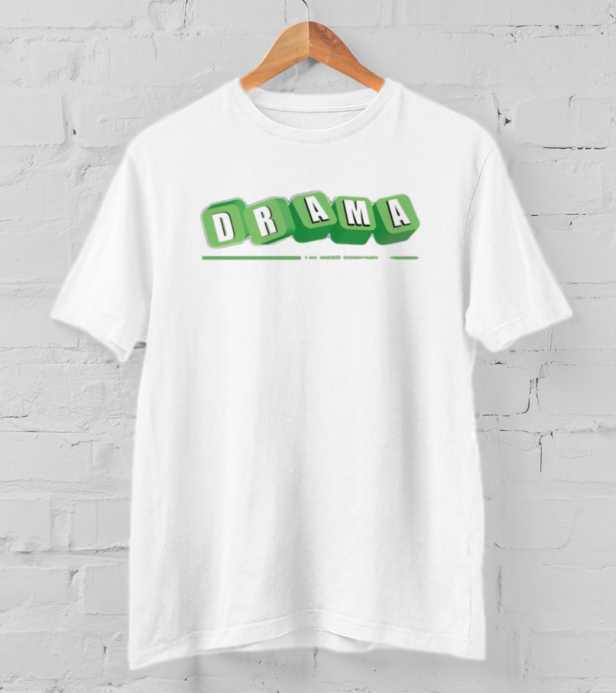 Drama Call Drama Cube Blocks Text T-Shirt