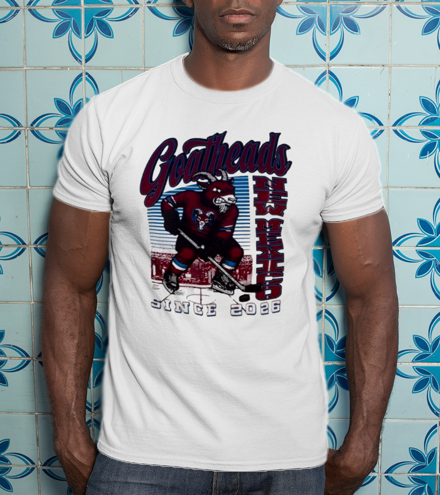 Goatheads New Mexico Hockey Since 2026 Hometown Pride Collection T-Shirt