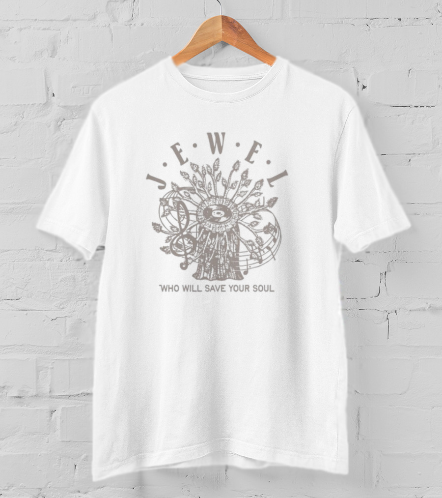 Jewel Who Will Save Your Soul Retro Music Fan Tee T-Shirt